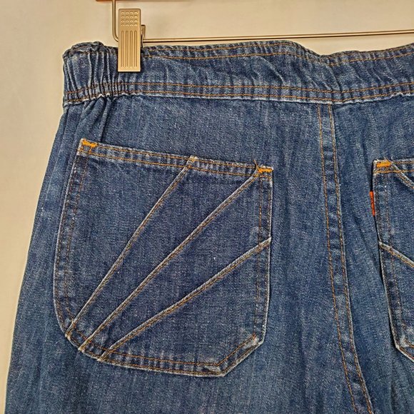 RARE Vintage Levi's 70s Orange Tab High Waisted/High-Rise Flare Jeans - Picture 11 of 15